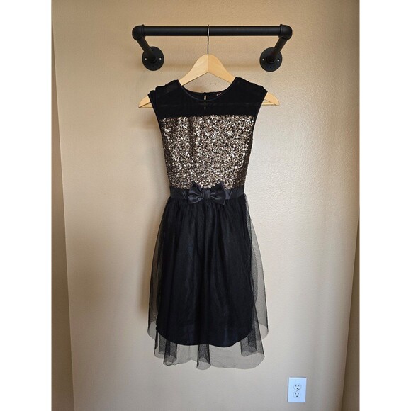 lilt Other - Girls size 14 black and gold dress